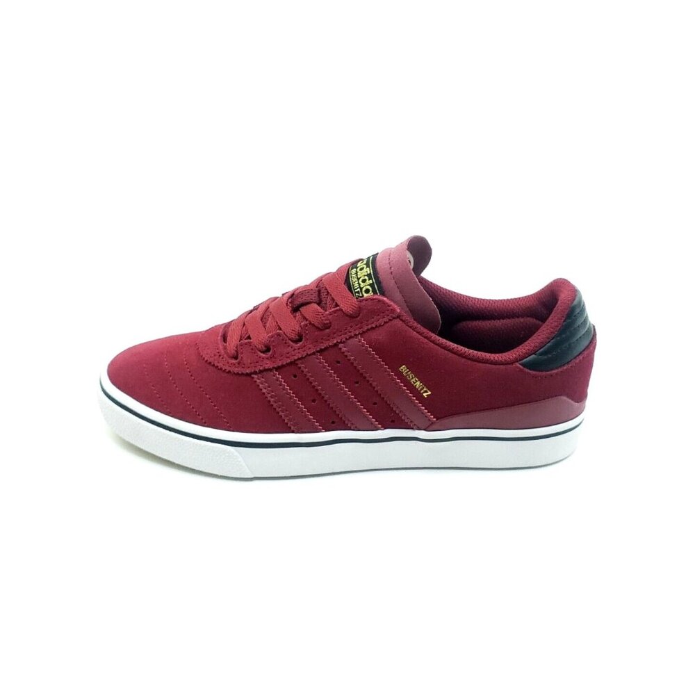 Adidas Busenitz Vulc Shoes Burgundy Suede Mens US 8